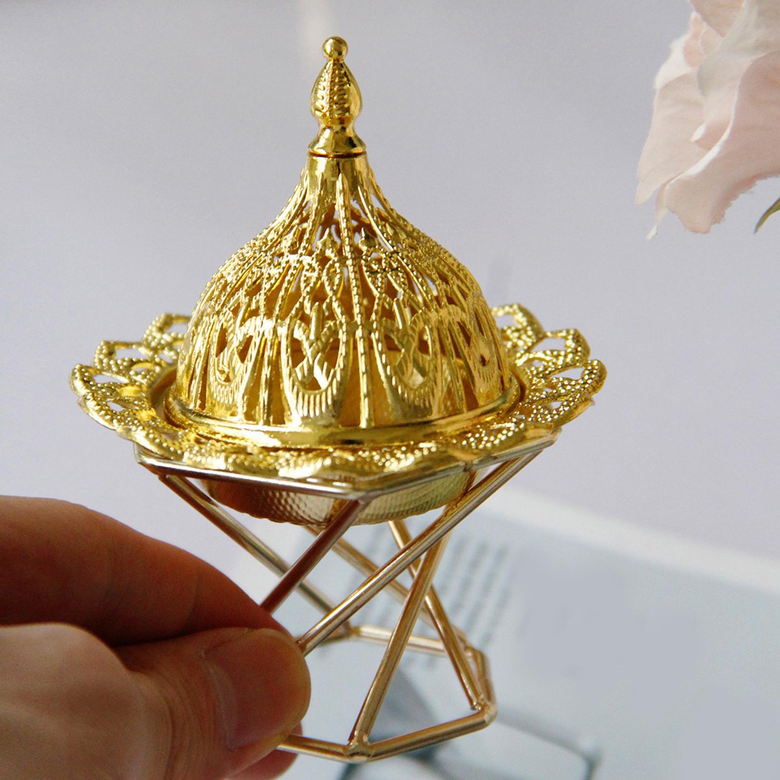 Incense Burner Craft Hollow Censer Incense Holders for Home Yoga Studio Decoration