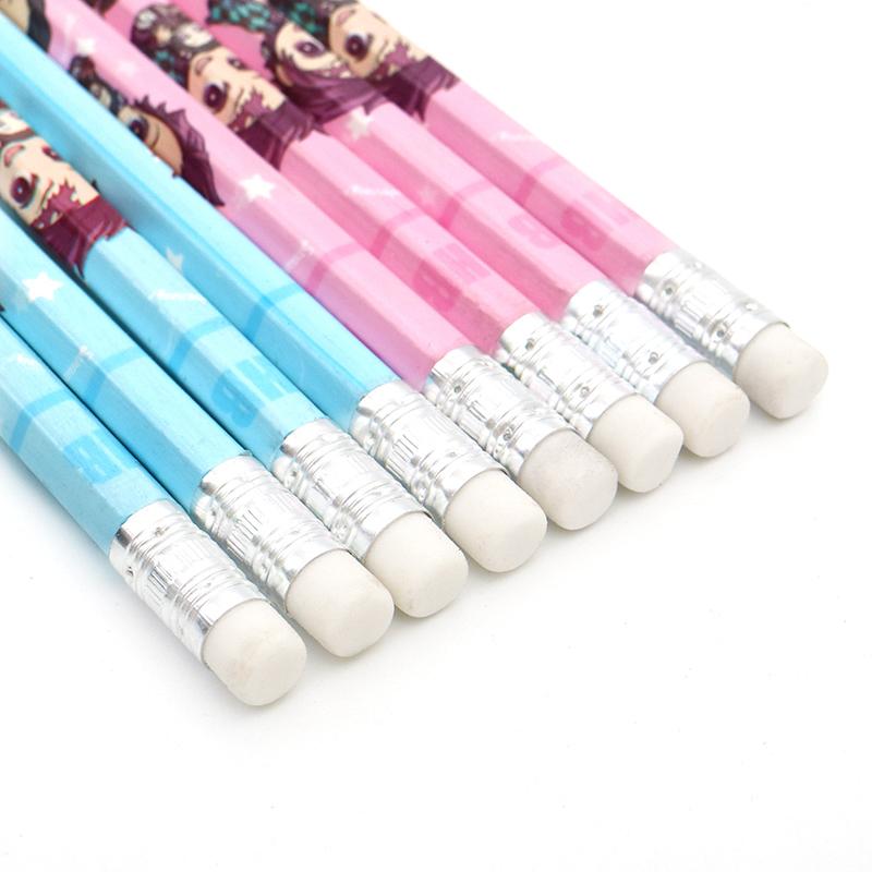 Set 12 Bút Chì Gỗ Họa Tiết Anime