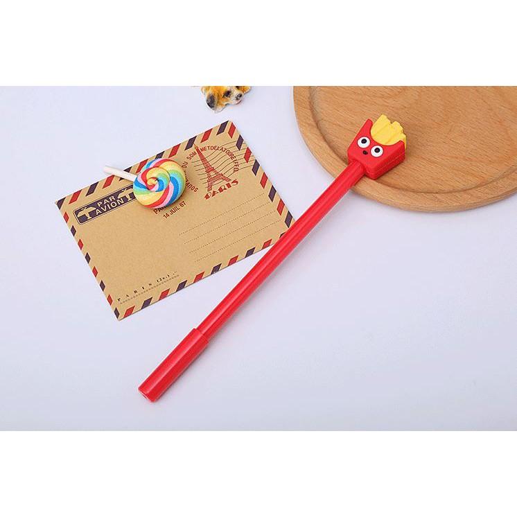 Bút gel mực đen Pizza Siêu Đáng Yêu H119