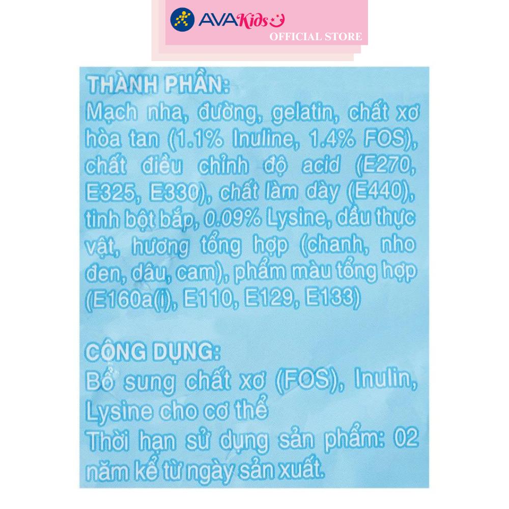 Kẹo dẻo Nova.Kids bổ sung chất xơ 24g (từ 1 tuổi) - Màu ngẫu nhiên