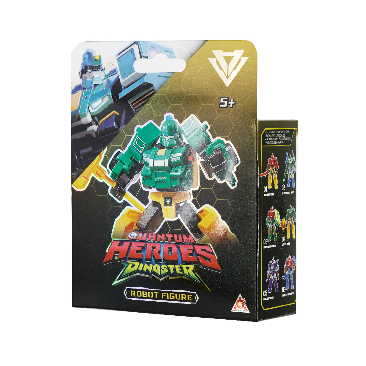 Đồ Chơi Mô Hình Lắp Ráp Robot Dinoster - Stego Tron Sấm Sét DINOSTER EU580881-4