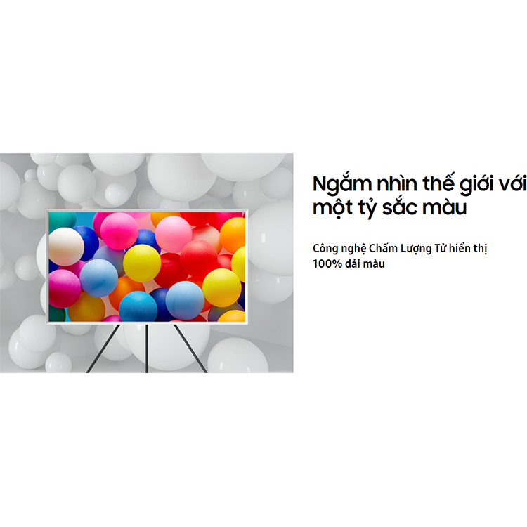Smart Tivi QLED The Frame Samsung 4K 50 inch QA50LS03B - Model 2022