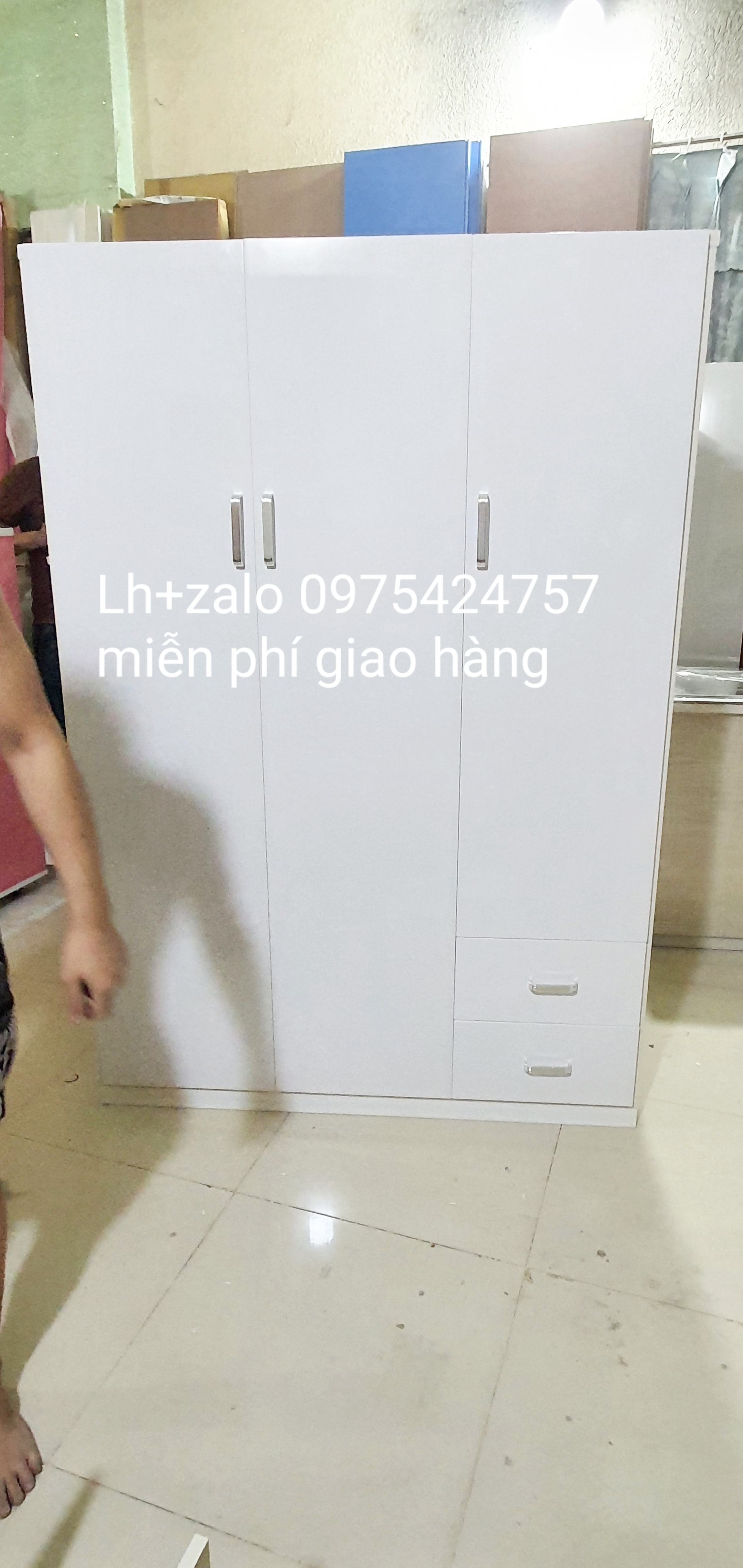 Tủ nhựa đài loan 3 cánh