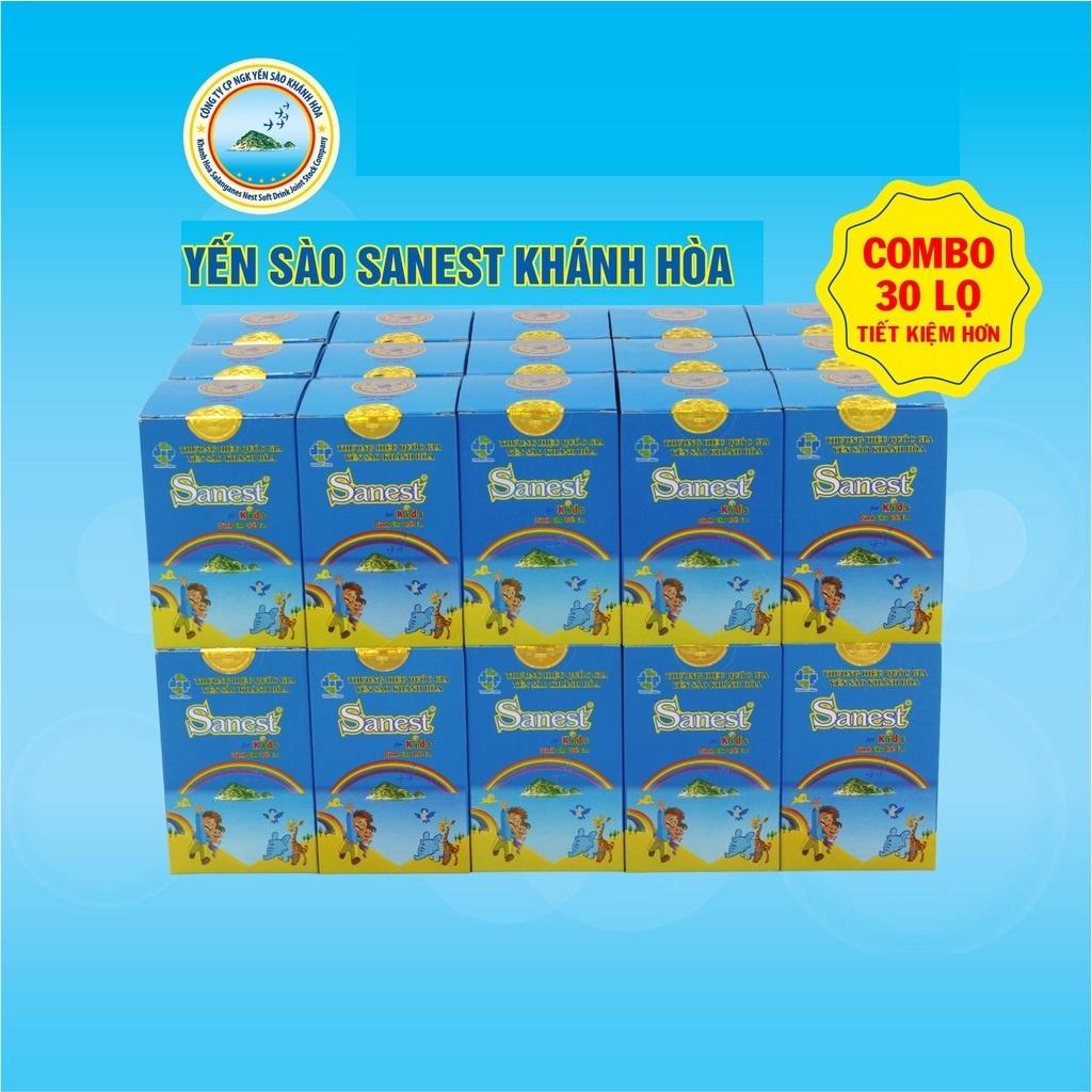 Nước Yến sào Khánh Hòa Sanest dành cho trẻ em đóng lọ 62ml