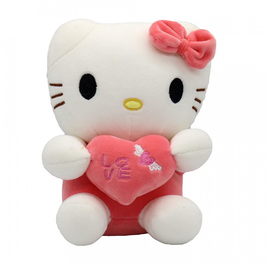 Mua Gấu Bông Hình Mèo Hello Kitty Ôm Tim 20Cm - Họa Tiết Ngẫu Nhiên | Tiki