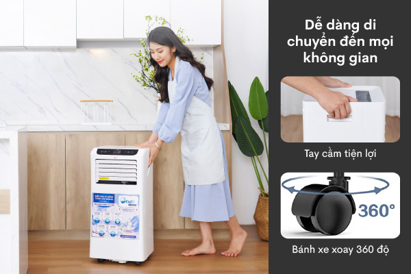 Máy điều hòa di động thông minh FujiE MPAC10