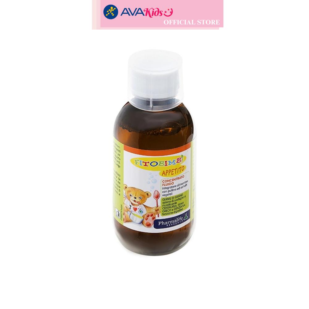 Siro Fitobimbi Appetito hỗ trợ tăng cường tiêu hóa 200 ml (6 tháng - 12 tuổi)