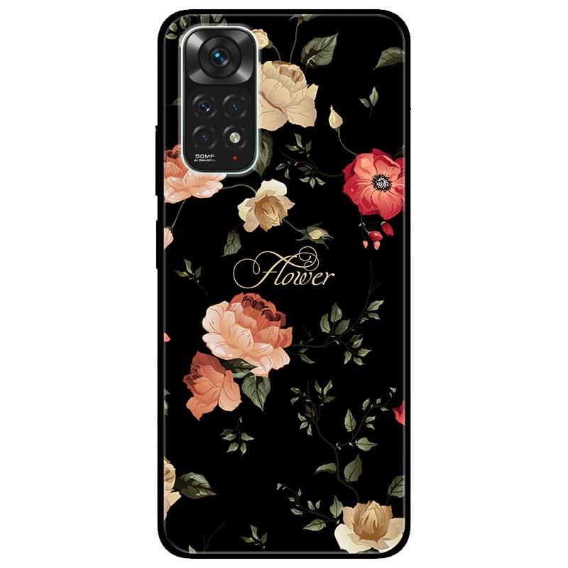 Ốp lưng dành cho Xiaomi Redmi Note 11 4G - Họa Tiết Hoa Flower