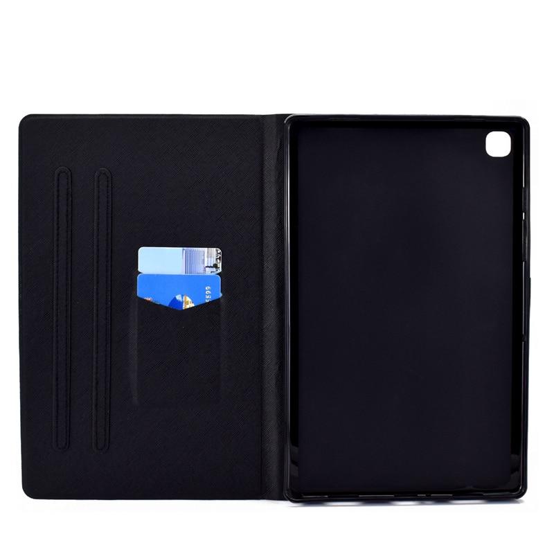 Bao Da Họa Tiết Chú Mèo Dễ Thương Cho Samsung Galaxy Tab A7 Sm-T500 T505 10.4 Inch