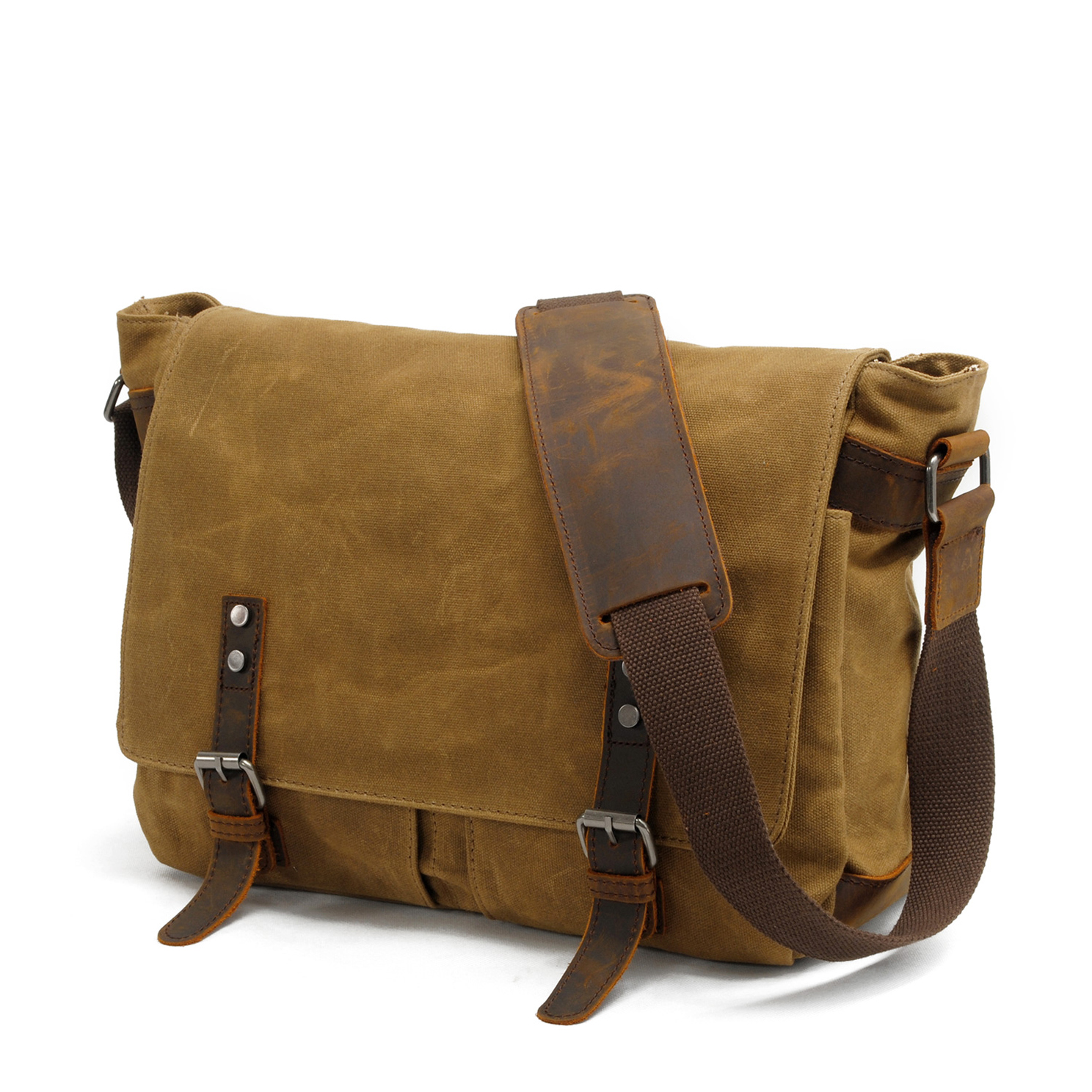 Túi đeo chéo vải bố cao cấp AT16928 | Anh Tho Leather (Form lớn)