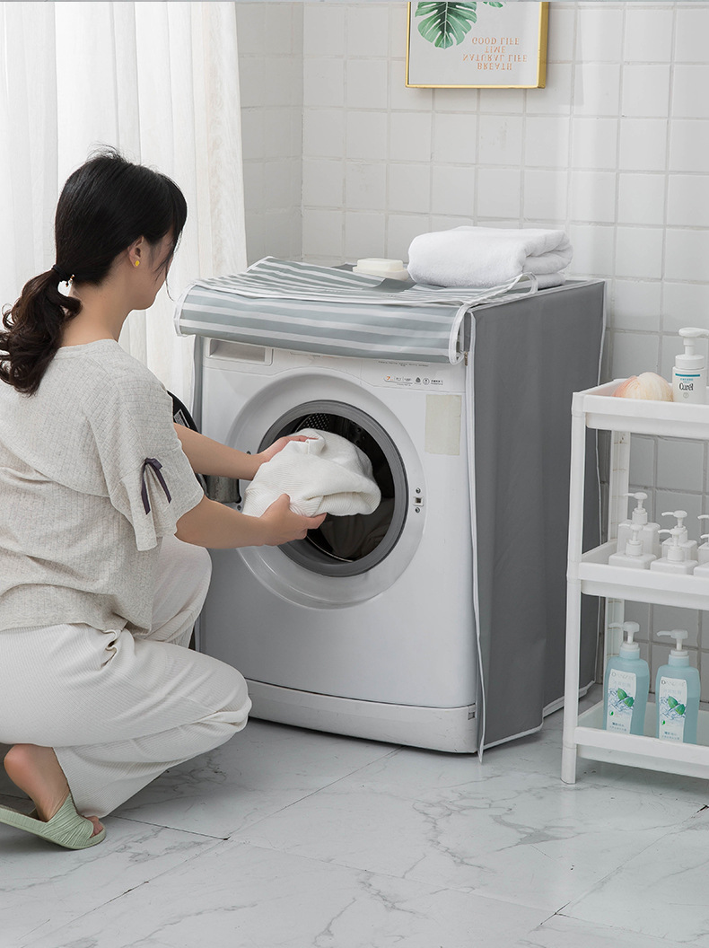 Áo Trùm Máy Giặt Cửa Ngang 56x54x86cm