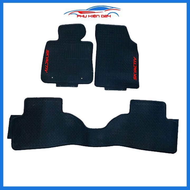 Thảm lót sàn cao su cho xe Mazda CX3 CX-3 2020-2021-2022-2023 chuẩn theo xe chịu lực tốt