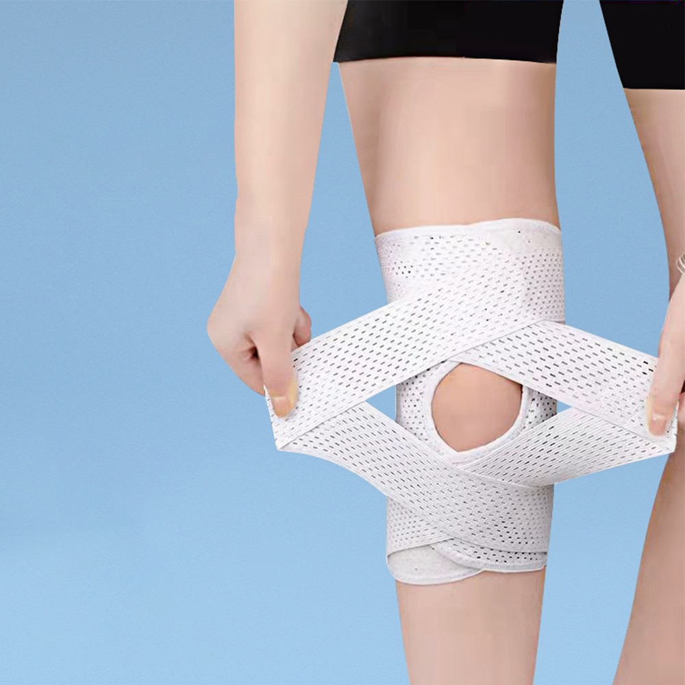 Đai thể thao bảo vệ đệm đầu gối đàn hồi điều áp Protector Fitness Gear