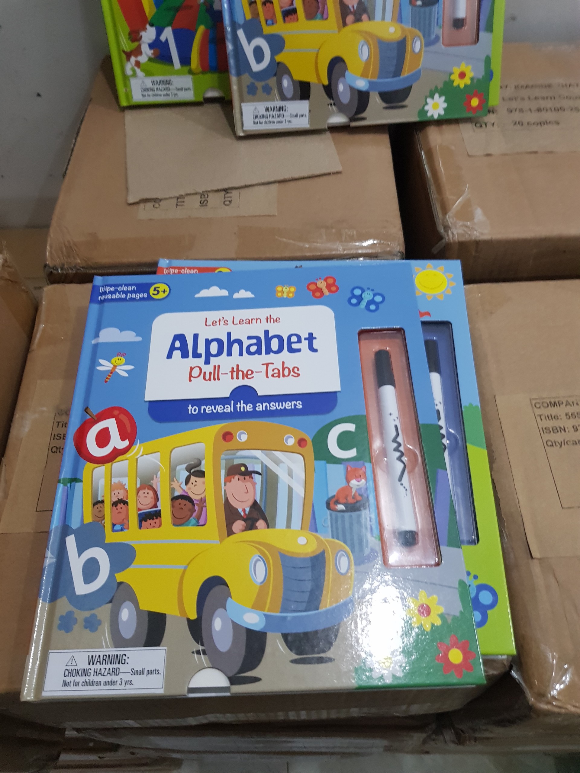 Sách tẩy xóa tiếng Anh - Cùng học bảng chữ cái- Let's learn the Alphabet (Wipe-clean reusable book)