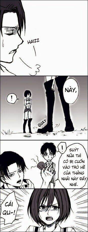 tấn công người khổng lồ - doujinshi lemi chapter 16 13