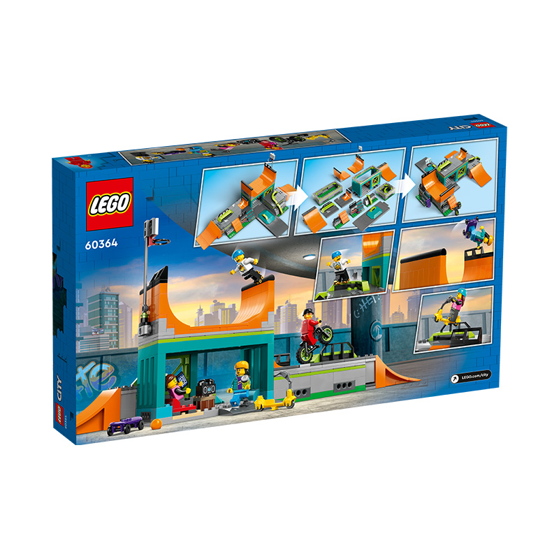 Đồ Chơi Lắp Ráp Công Viên Trượt Ván Lego City 60364
