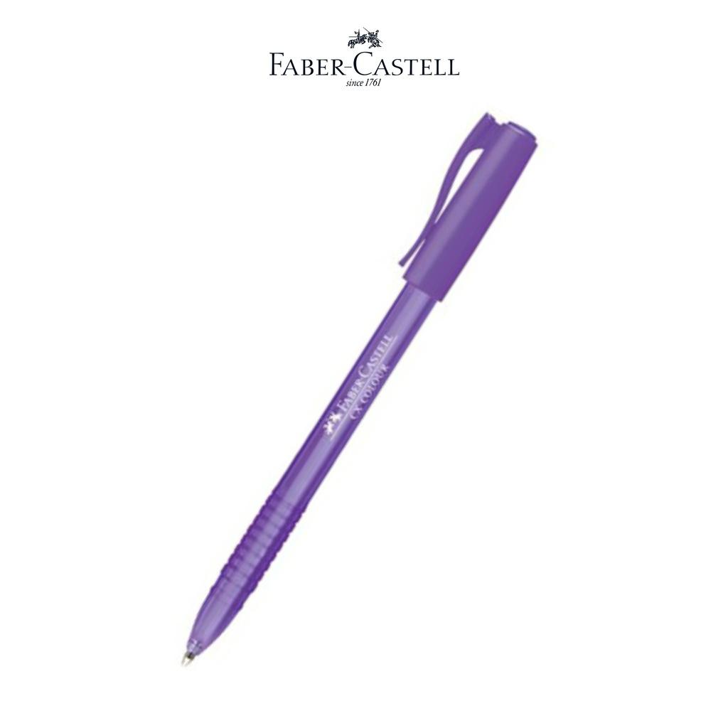 [OFFICIAL] Bút Bi CX 1.0mm Faber-Castell- Mực Tím