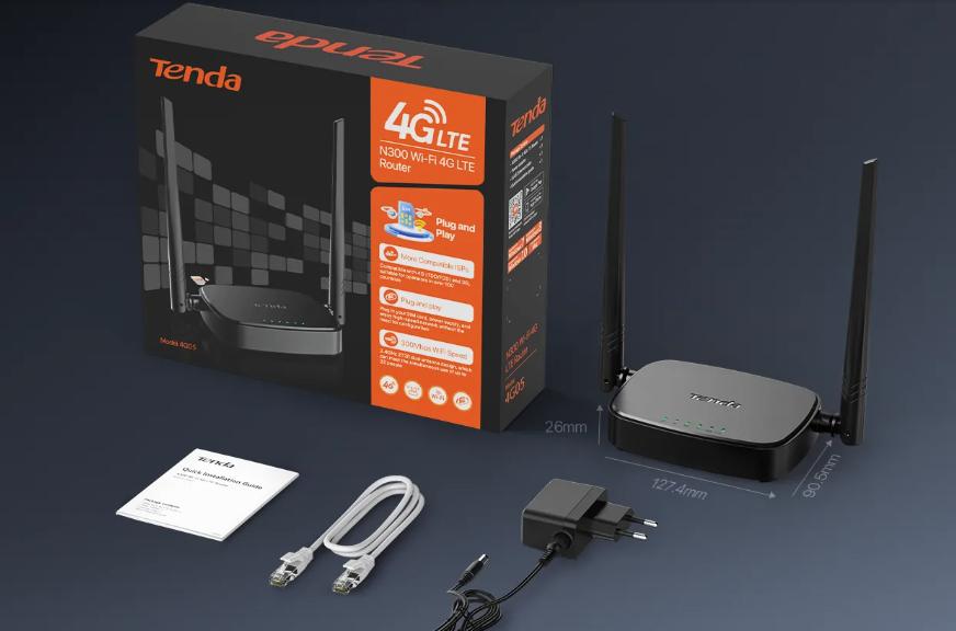Router Tenda dùng Sim 4G 4G05 N300