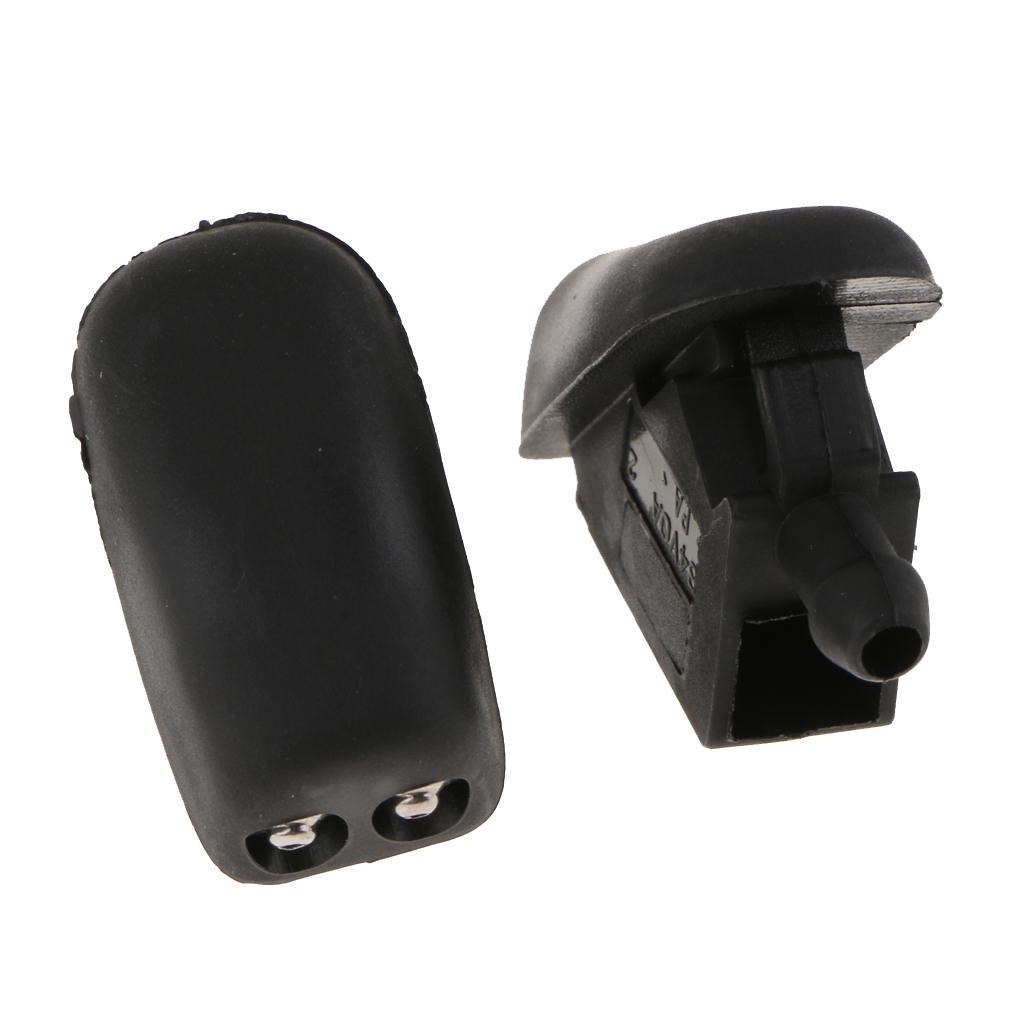 2pcs Windshield Wiper Water Spray Nozzle Jet Washer For Ford Focus Mondeo