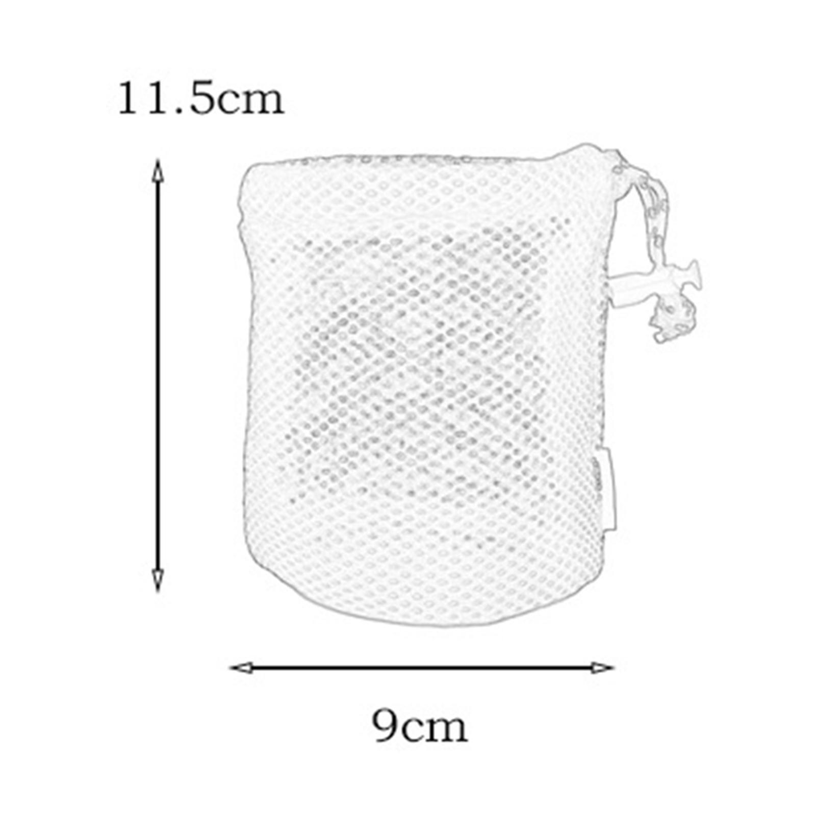 Camping Net Bag Ultralight Mesh Drawstring Bag for Camping Travel Hiking