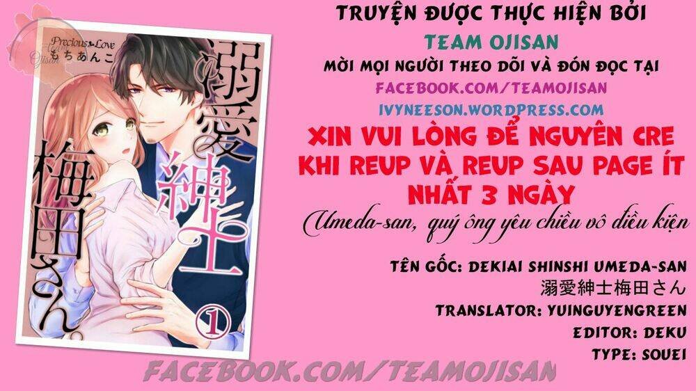 umeda-san, quý ông yêu chiều vô điều kiện chapter 3 1