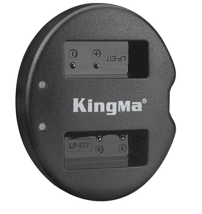 Sạc pin đôi cổng usb KingMa LP-E17 - Hàng Chính Hãng