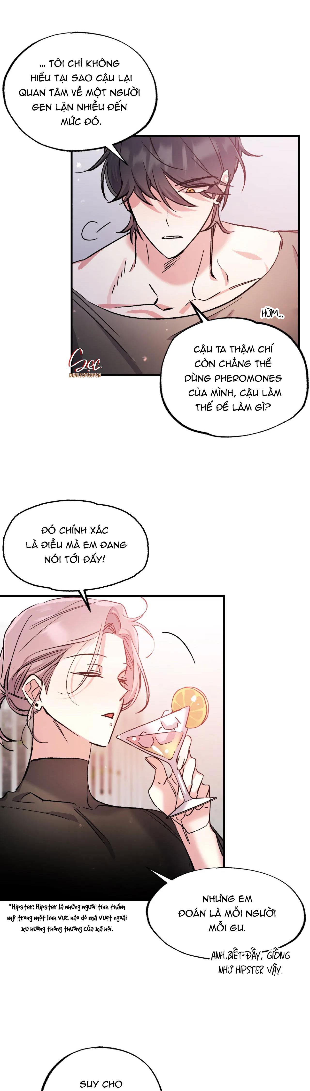 (abo) vũ trụ nơi em xuống chapter 6 7