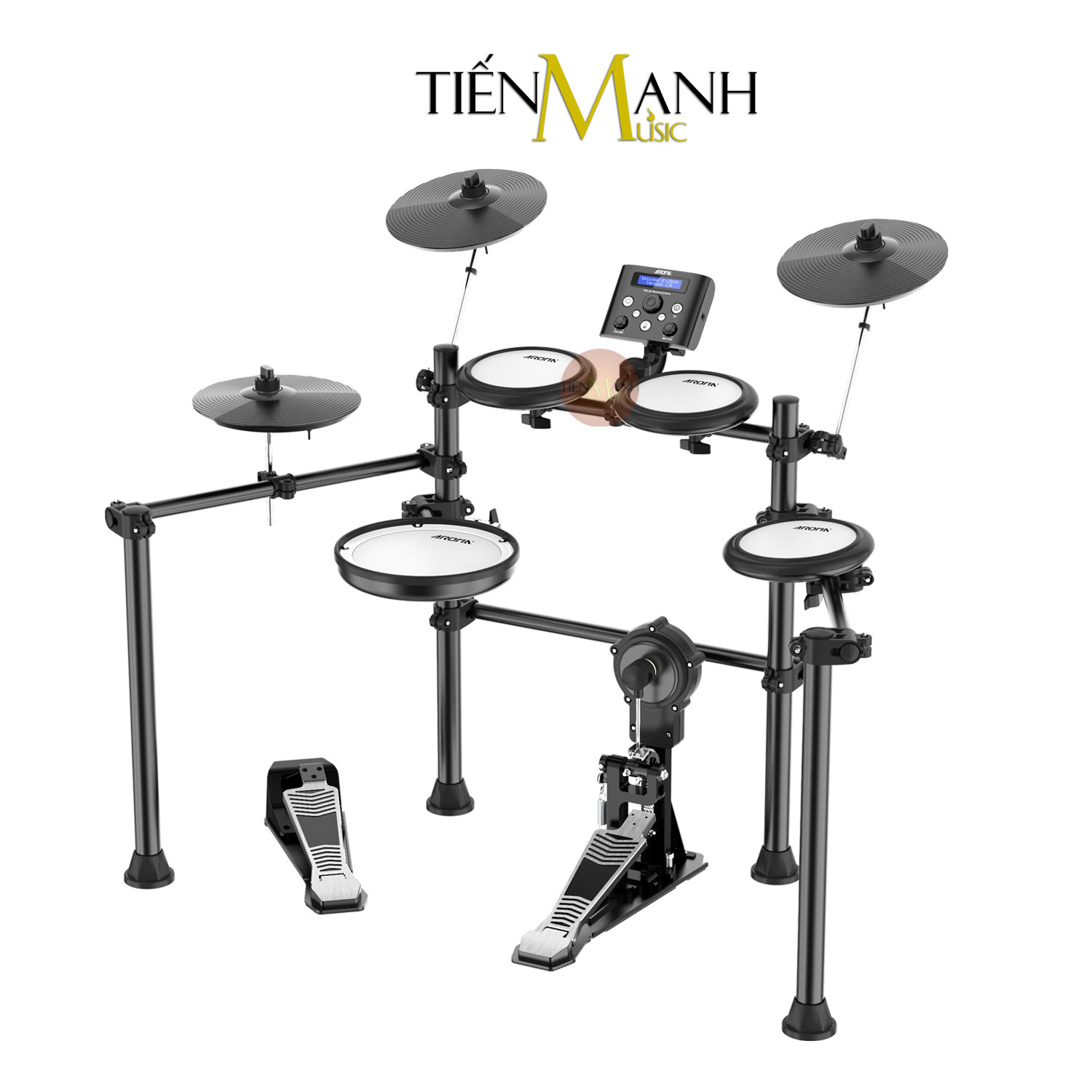 Bộ Trống Điện Tử Aroma TDX-21 Electronic Digital Drum Kit TDX21 TDX 21 Hàng Chính Hãng - Kèm Móng Gẩy DreamMaker