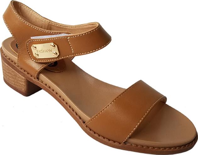 Giày Sandal Cao Gót BIGGBEN Da Bò Thật SDCG44