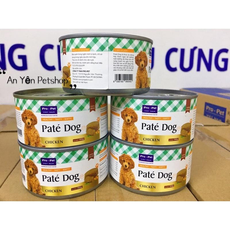 PATE DÀNH CHO CHÓ 190G VÀ 400G