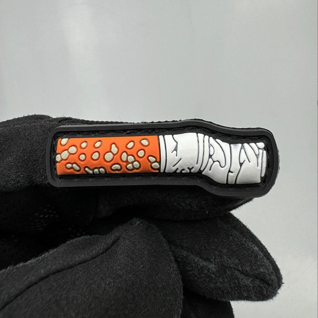Patch_velcro cao su PVC phát sáng dán ba lô_quần áo