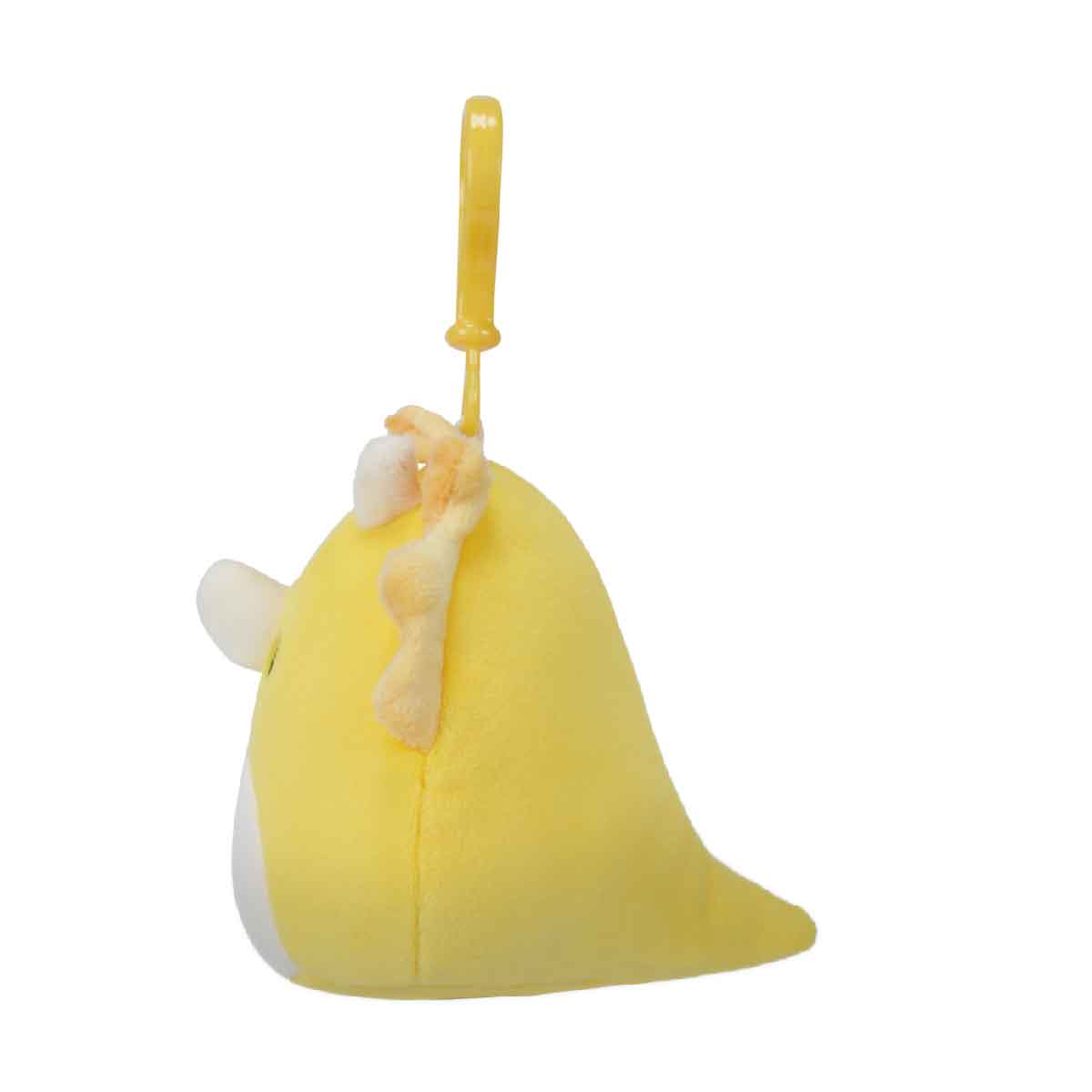 Đồ Chơi Móc Khoá 3.5 Inch Lancaster - Yellow Triceratops SQUISHMALLOWS SQCP00216