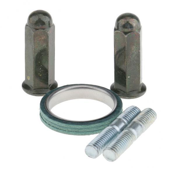 10X Exhaust Studs Nuts Copper Gasket Kit For GY6 50cc 125cc 150cc