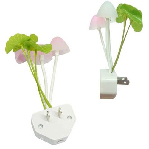 Đèn Ngủ Hình Nấm - Đèn Led Cảm Biến Ánh Sáng Tắt Mở Tự Động No.100719