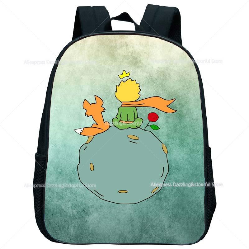 Hoàng Tử Bé Mẫu Giáo Ba Lô Dành Cho Trẻ Em Bé Trai Bé Gái Mini Ba Lô Trẻ Em Hình Hoạt Hình Anime Bookbags Tập Đi Có Túi Quà Tặng