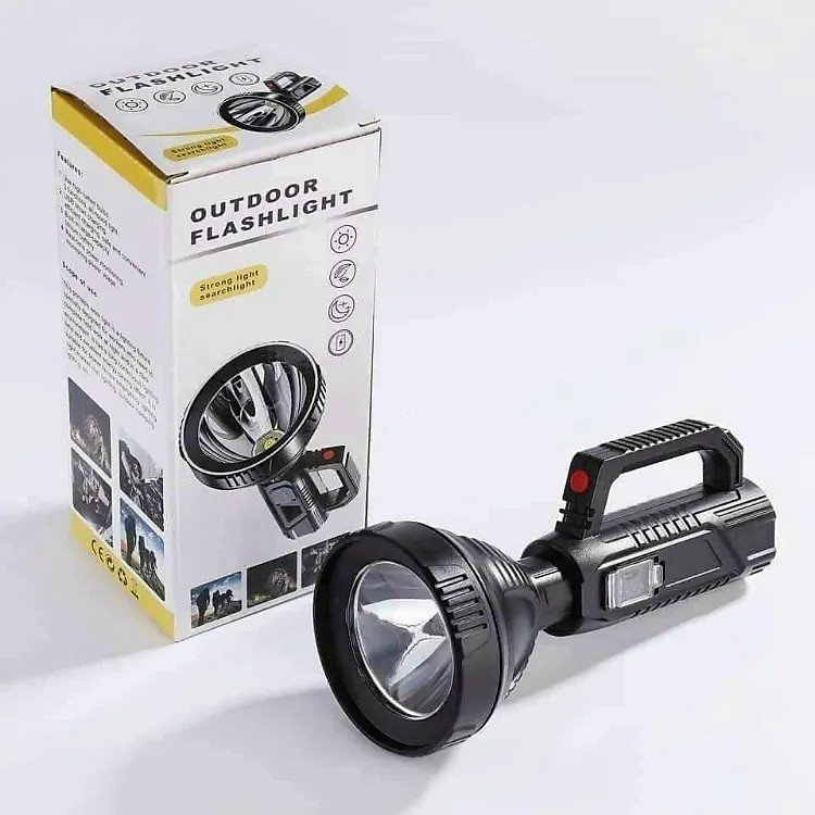Đèn Pin Cầm Tay Siêu Sáng Chiếu Xa 500m Chống Nước Tuyệt Đối