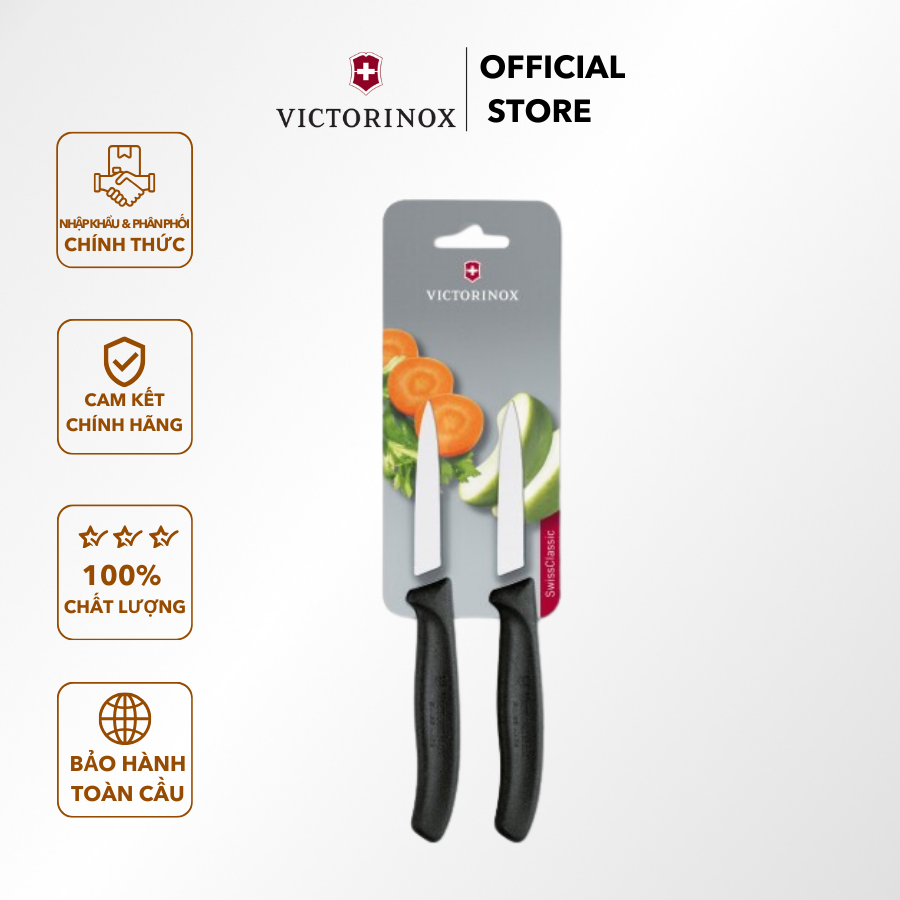 Bộ dao cắt gọt 8cm Swiss Classic Victorinox Thụy Sỹ