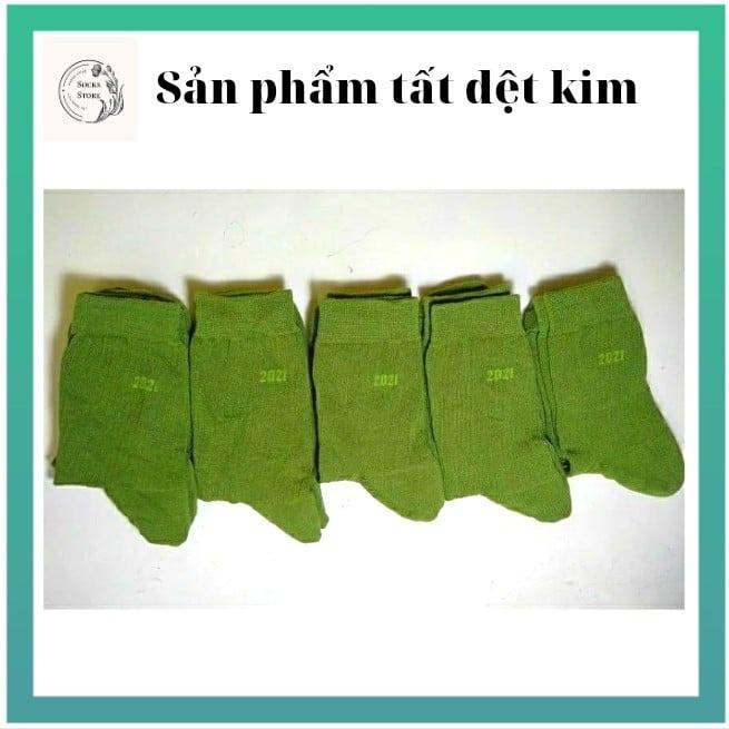 Tất vớ xanh vớ CA vớ BĐ vớ SĨ Q dệt kim hà nội combo 10 đôi SQ CA BĐ