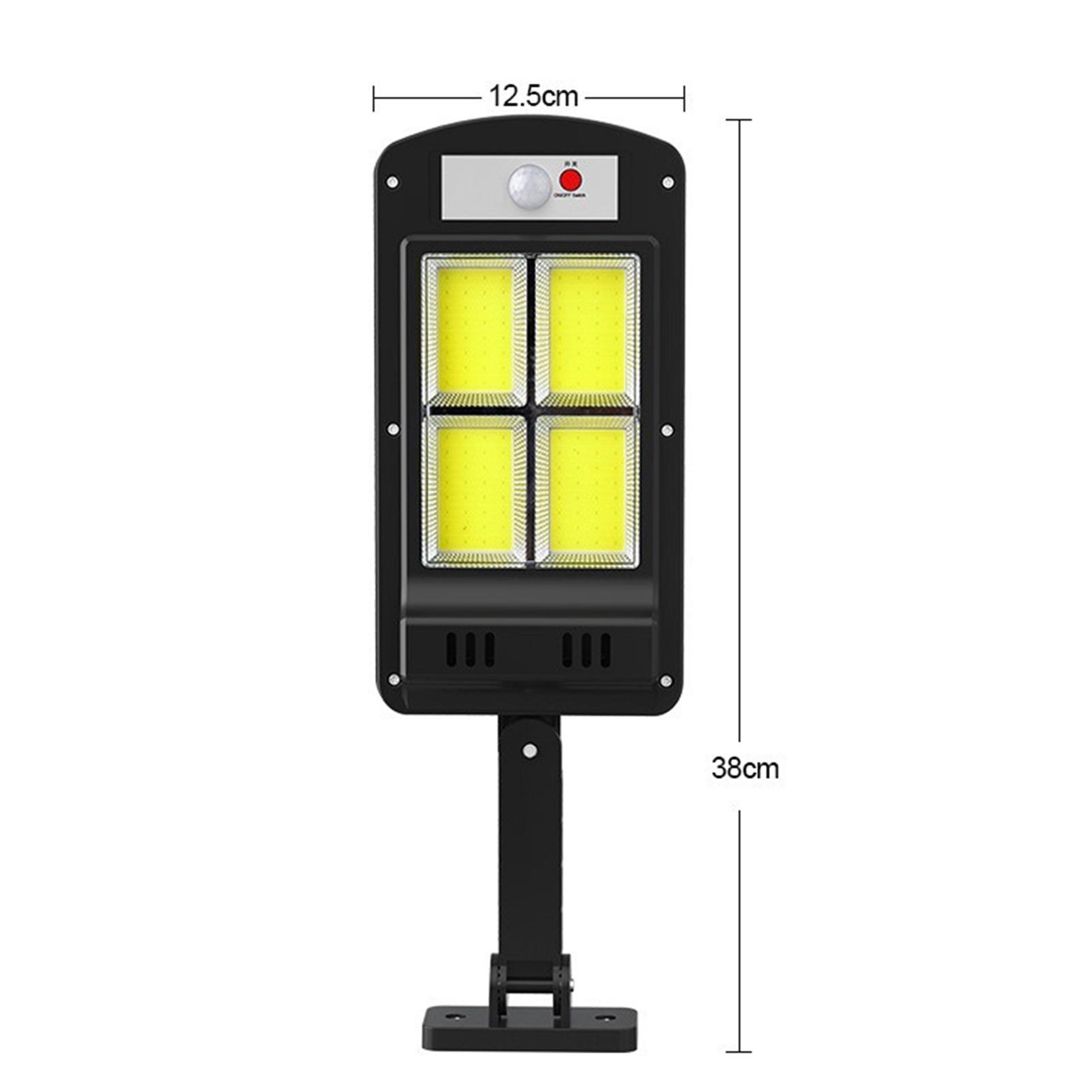 Đèn LED cảm biến chuyển động chạy bằng năng lượng mặt trời với điều khiển từ xa 3 chế độ
