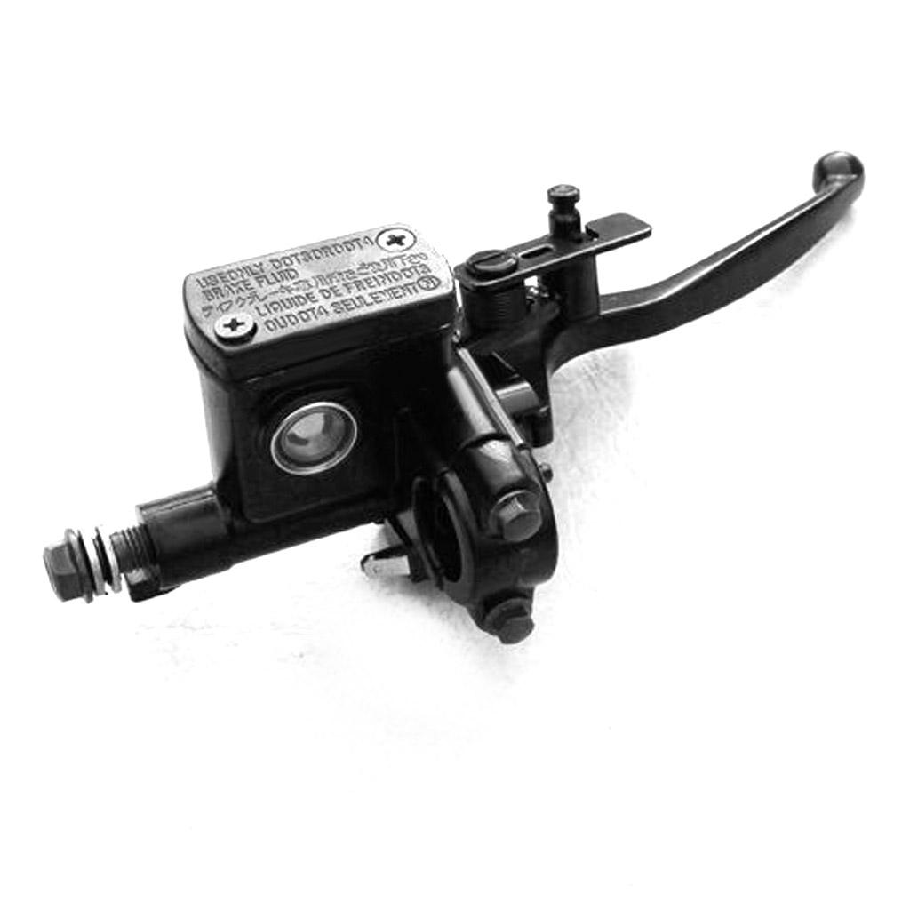 Left and Right Hydraulic Brake Master Cylinder Lever 50 70 90 125cc ATV Quad
