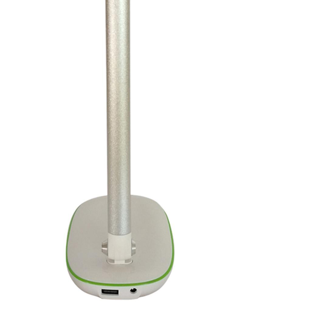 USB Rechargeable Touch Sensor Cordless LED Desk Table Reading Lamp Light