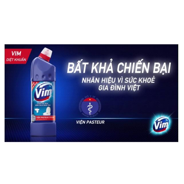 Nước Tẩy Nhà Tắm &amp; Rửa Bồn Cầu Vim Diệt Vi Khuẩn - Hàng Cty Unilever