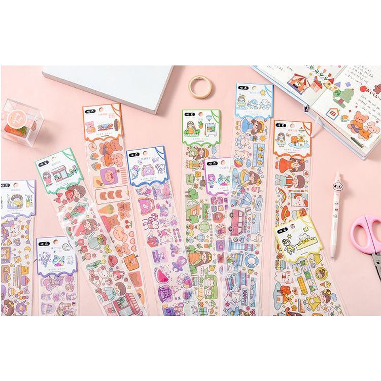 Hình dán sticker dễ thương 35*6 cm