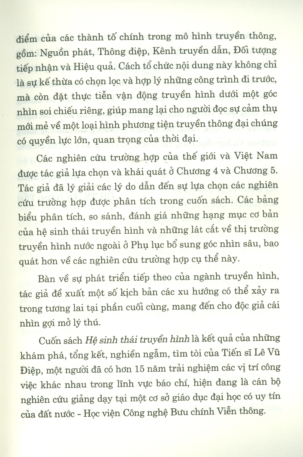 Hệ Sinh Thái Truyền Hình