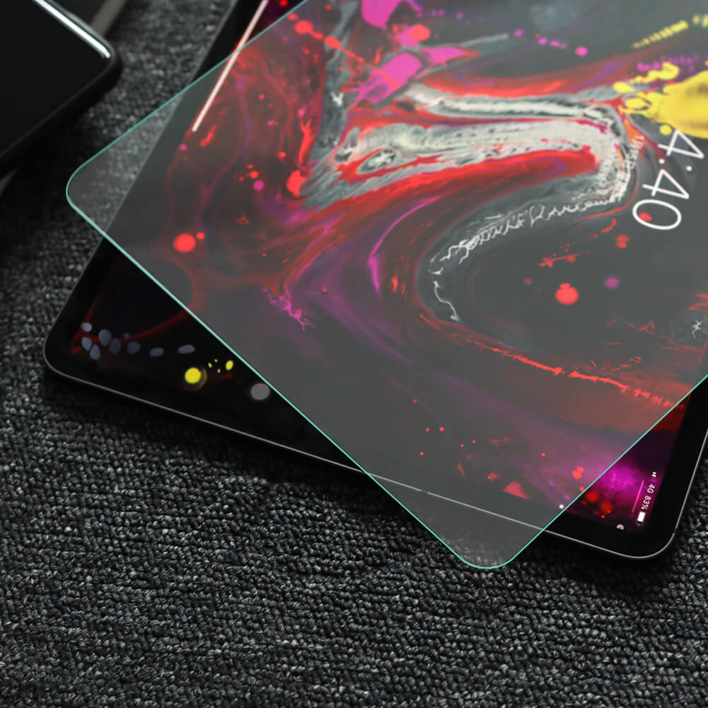 Tấm dán kính cường lực iPad Pro 11.0 inch ( 2018 ) chống xước , chống vỡ màn hình hiệu Nillkin Amazing H+ - Hàng chính Hãng