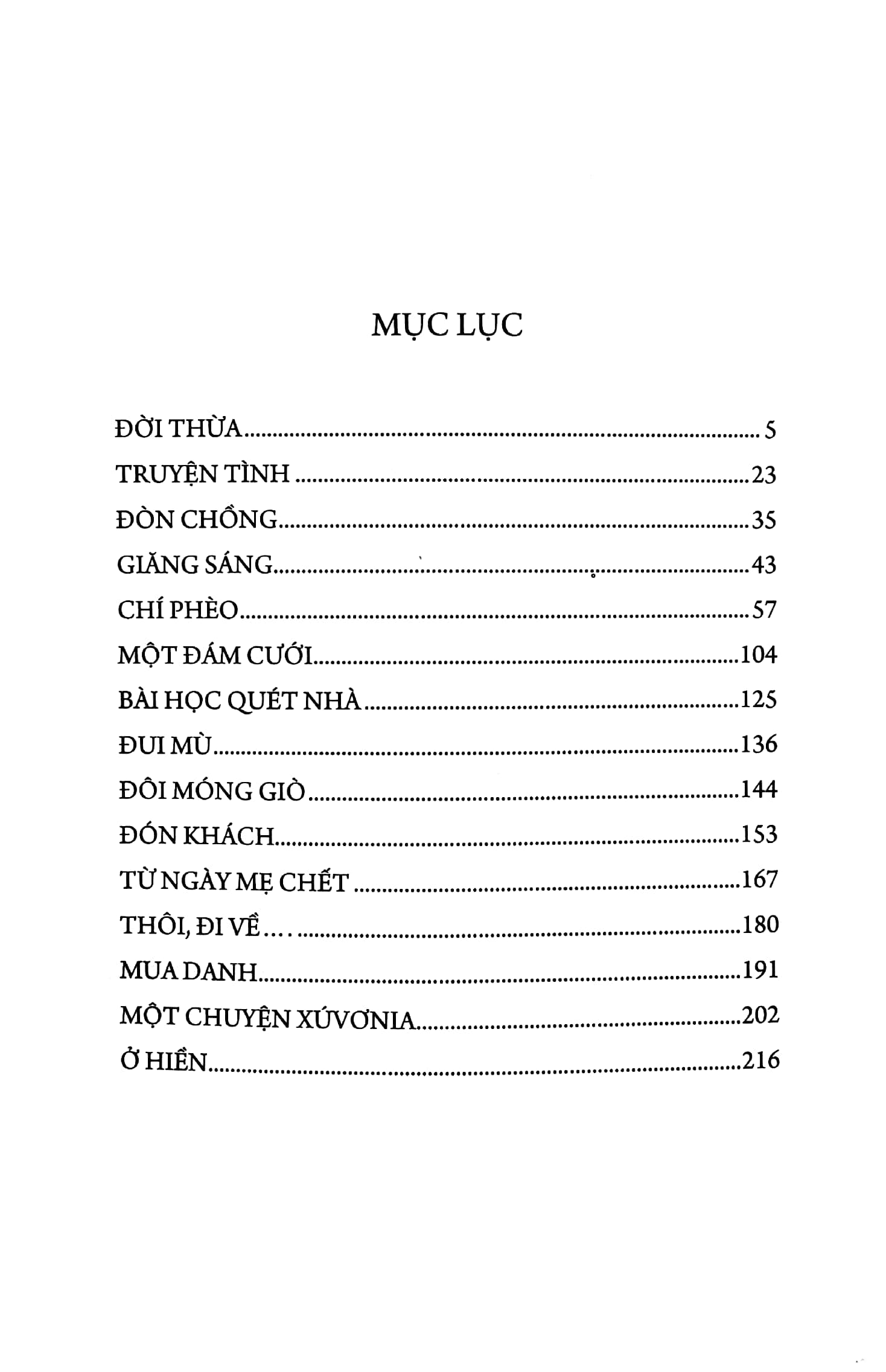 Văn Học Kinh Điển - Đời Thừa - Nam Cao