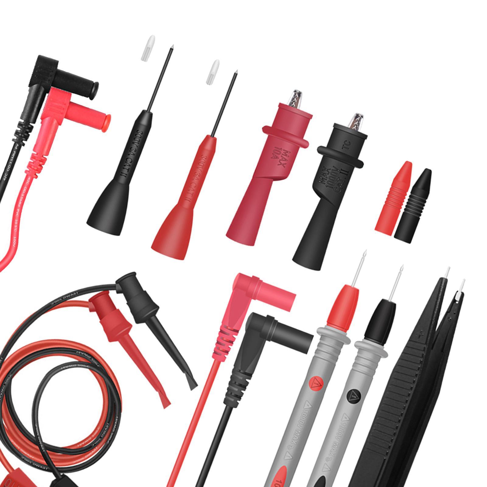 Multimeter Test Leads Electronic Test Probe Accessory Easy to Use
