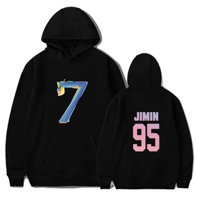 Áo Hoodie BTS Map 7 các thành viên