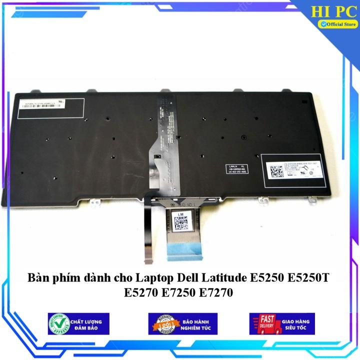 Bàn phím dành cho Laptop Dell Latitude E5250 E5250T E5270 E7250 E7270 - Hàng Nhập Khẩu