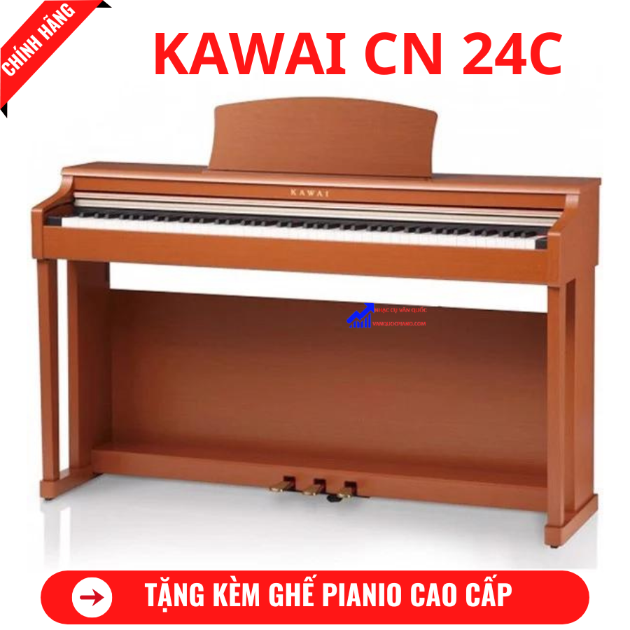 Đàn Piano Điện Kawai CN 24C+ Tặng Kèm Ghế Piano Cao Cấp + Khăn Phủ Đàn